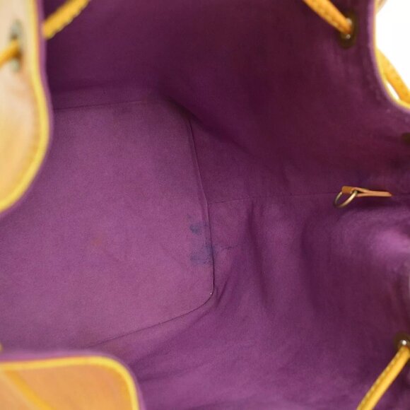 167302BM (L4) Louis Vuitton Shoulder Bag Yellow Epi Leather - Picture 9 of 10